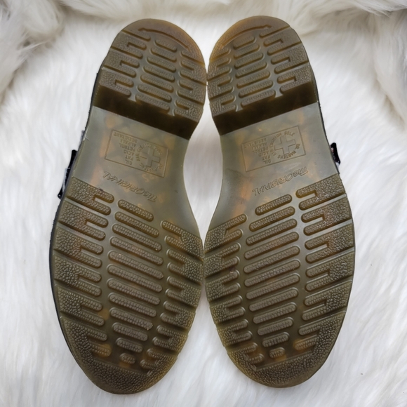 Doc Martens 8065 Wanderlust Floral Mary Jane Shoes in Bone/Mallow Pink Sz 7 RARE - Picture 12 of 13